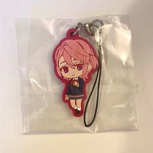 Dandadan Shiratori Aira Rubber Keychain Dan Da Dan Anime